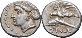 GRÈCE ANTIQUE - GREEK
Paphlagonie, Sinope. Drachme ND (330-300 av. J.-C.), Sinope.
HGC.7, 399 - SNG Black Sea 1481-1483 ; Argent - 4,97 g - 15,5 mm - ...