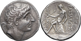 GRÈCE ANTIQUE - GREEK
Syrie, royaume séleucide, Antiochos Ier Sôter (281-261 av. J.-C.). Tétradrachme ND (281-261 av. J.-C.), Séleucie du Tigre.
HGC.9...
