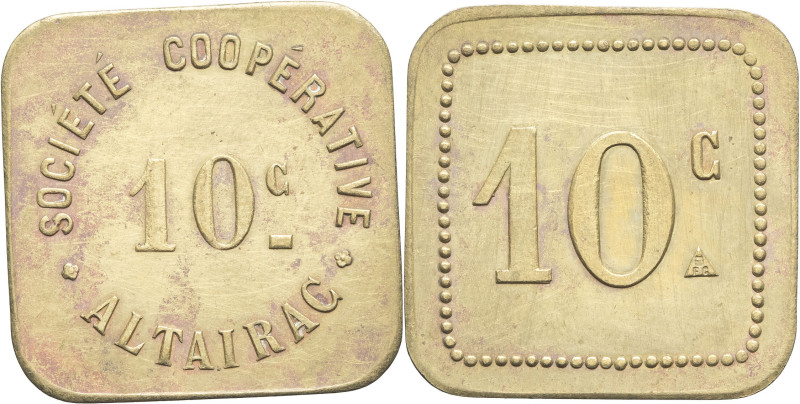 ALGÉRIE - ALGERIA
IIIe République (1870-1940). Monnaie de nécessité, Société coo...