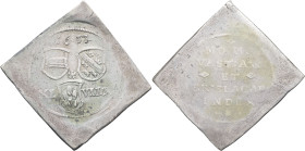 ALLEMAGNE - GERMANY
Brisach, siège de 1633. 48 kreuzers klippe 1633, Brisach.
MO.4.1.2.8.2 ; Argent - 16,66 g - 40 mm - 12 h
Frappe faible au revers. ...