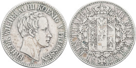 ALLEMAGNE - GERMANY
Prusse, Frédéric-Guillaume III (1797-1840). Thaler 1825, A, Berlin.
AKS.14 ; Argent - 21,84 g - 34 mm - 12 h