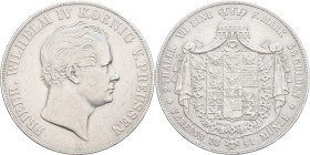 ALLEMAGNE - GERMANY
Prusse, Frédéric-Guillaume IV (1840-1861). Double thaler (3 1/2 florins), 1er type (revers de Frédéric-Guillaume III) 1841, A, Ber...