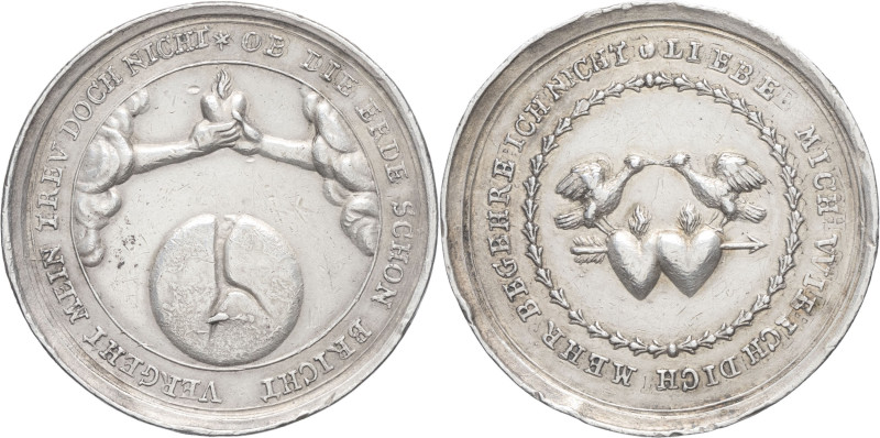 ALLEMAGNE - GERMANY
Médaille, amour et fidélité ND (18e siècle).
Térisse 2016 cf...