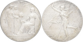 ARGENTINE - ARGENTINA
République. Médaille, Centenaire de l’indépendance, par Hippolyte Lefebvre 1910, Paris (Arthus-Bertrand & Béranger).
Maier 182 ;...