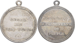 FRANCE - FRANCE
Directoire (1795-1799). Médaille, première session du Conseil des Cinq-Cents ND (28 octobre 1795), Paris.
H.681 ; Argent - 30,47 g - 4...