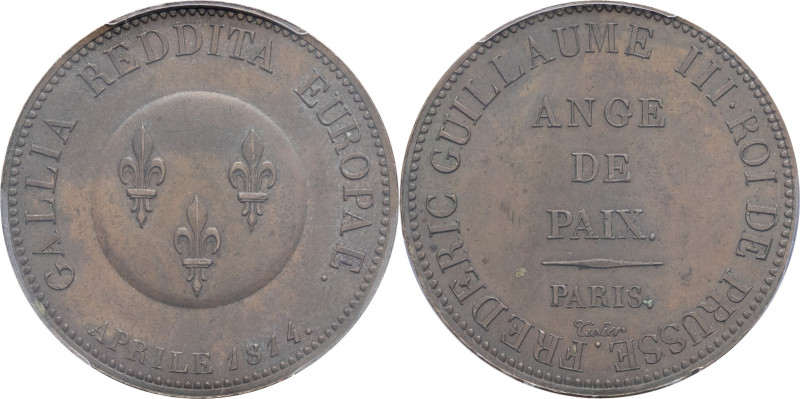 FRANCE - FRANCE
Gouvernement provisoire de 1814 (1er avril au 2 mai 1814). Modul...