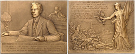 FRANCE - FRANCE
IIIe République (1870-1940). Plaque, Alexandre le Grand, directeur de la Bénédictine de Fécamp, tombé au champ d’honneur le 26 septemb...