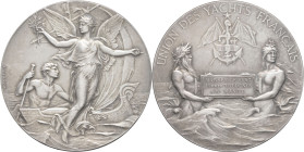 FRANCE - FRANCE
IIIe République (1870-1940). Médaille, Union des yachts français, par F. Vernon ND (modèle de 1892, attribution en 1897), Paris.
Maz.1...