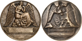 FRANCE - FRANCE
IIIe République (1870-1940). Fonte uniface, Victoire [non signée] ND, Paris.
Maier - ; Bronze - 366 g - 150 mm - 12 h
Provient de la c...