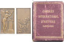 FRANCE - FRANCE
IIIe République (1870-1940). Médaille au Génie à la tablette pour le congrès international d’Histoire, Paris 1900.
Bronze - 32,26 g - ...