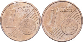 FRANCE - FRANCE
Ve République (1958 à nos jours). 1 centime d’Euro, double face commune ND, Pessac ?
GE.E2443 ; Acier plaqué cuivre - [2,30] g - 16 mm...