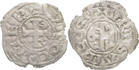 FRANCE / FÉODALES - FRANCE / FEUDAL
Anjou (comté), Foulques V (1109-1129). Denier ND, Angers.
PA.1492 ; Argent - 0,80 g - 19 mm - 7 h
Flan ébréché et ...