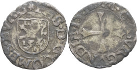FRANCE / FÉODALES - FRANCE / FEUDAL
Bourgogne (duché de), Philippe II (1556-1598). Liard, 1ère émission 1562 ?, Dole.
CMR.3.1.4a - PA.5289-90 - VH.283...