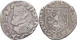 FRANCE / FÉODALES - FRANCE / FEUDAL
Bourgogne (duché de), Philippe II (1556-1598). Carolus, 4e émission 1605, Dole.
CMR.3.4.1 - PA.5308 - VH.354 ; Bil...