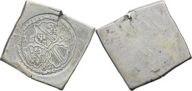 FRANCE / FÉODALES - FRANCE / FEUDAL
Strasbourg (ville de). 80 kreuzer klippe, siège de Strasbourg 1592, Strasbourg.
MO.4.8.17.2 ; Argent - 28,50 g - 4...