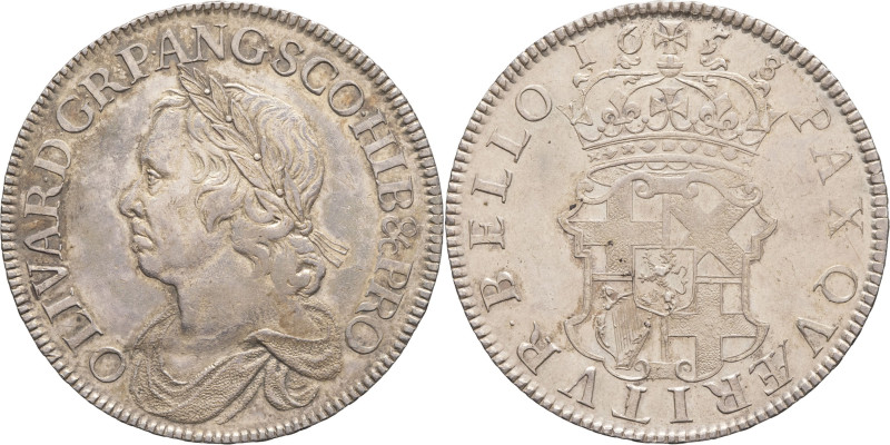 GRANDE-BRETAGNE - UNITED KINGDOM
Oliver Cromwell (1653-1658). Couronne (crown) 1...