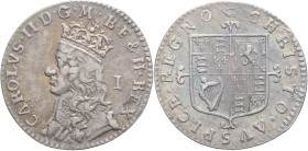 GRANDE-BRETAGNE - UNITED KINGDOM
Charles II (1660-1685). Penny ND (1662-1670), Londres.
S.3389 - KM.397 ; Argent - 0,46 g - 12 mm - 6 h
Superbe.