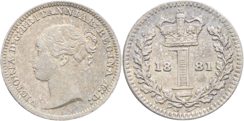 GRANDE-BRETAGNE - UNITED KINGDOM
Victoria (1837-1901). Penny, Maundy money 1881,...