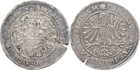 PAYS-BAS - NETHERLANDS
Thorn (abbaye de), Margaretha von Brederode (1557-1577). Thaler 1563, Thorn.
Delm.767 - Dav.8667 ; Argent - 28,05 g - 43 mm - 1...