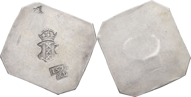 PAYS-BAS - NETHERLANDS
Siège d’Amsterdan (1577-1578). 40 stuivers klippe 5 janvi...