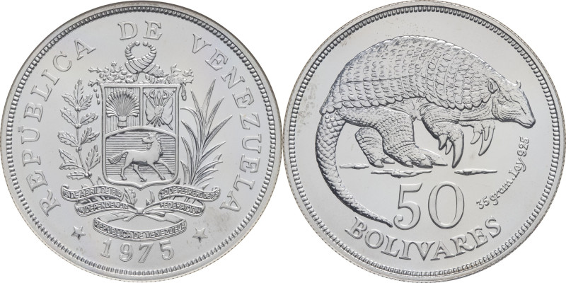 VENEZUELA - VENEZUELA
République (1830- à nos jours). 50 bolivares, série conser...
