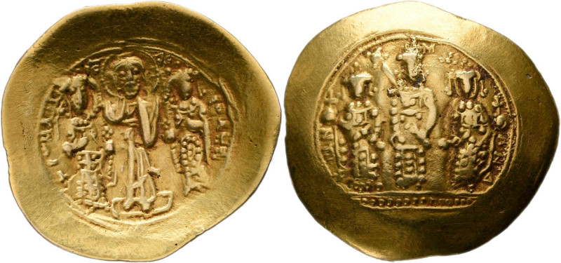 Romanus IV. (1068 - 1071): AV-Histamenon, 26 mm, 3,33 g, Sommer 54.2, Sear 1861,...