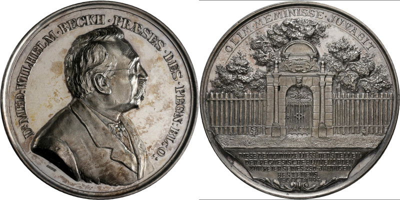 Medaillen Deutschland - Geographisch: Nürnberg, Stadt: Silbermedaille 1894 von L...