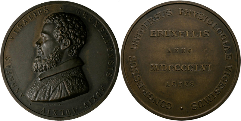 Medaillen Deutschland - Sonstige: Medizin: Bronzemedaille 1956 von A. Jouvenel a...