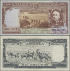 Angola: Banco de Angola, 1.000 Escudos 1956, P.91, XF
 [differenzbesteuert]
