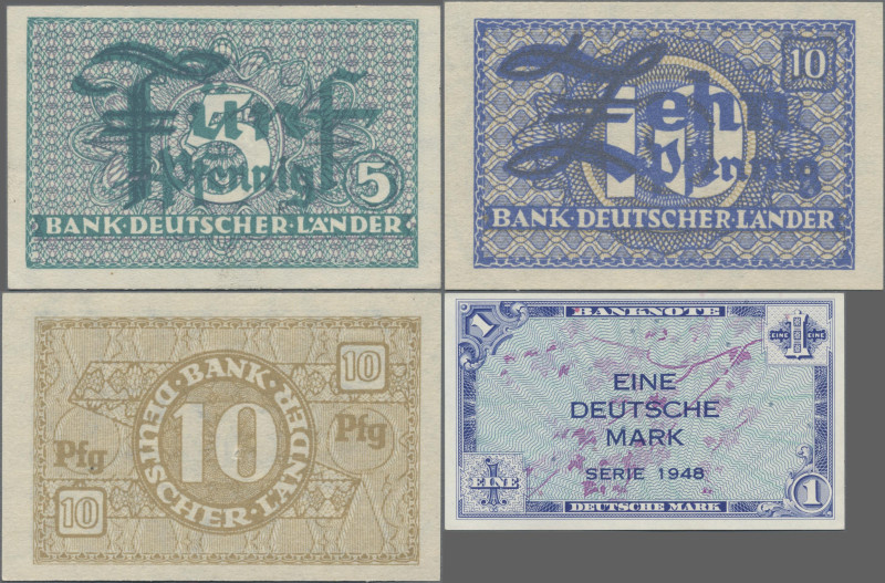 Deutschland - Bank Deutscher Länder + Bundesrepublik Deutschland: Kleines Lot mi...