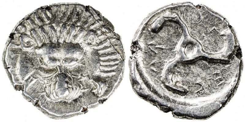 LYCIAN DYNASTS: Perikle, ca. 380-362 BC, AR tetrobol (2.81g), S-5241, ruler at A...