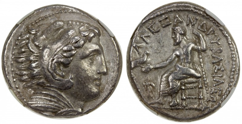 MACEDONIA: Alexander III, the Great, 336-323 BC, AR tetradrachm, Amphipolis, Pri...