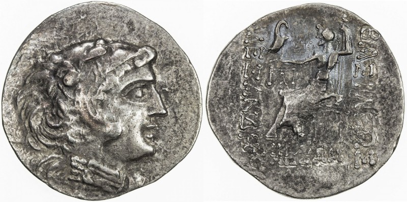 MACEDONIA: Alexander III, the Great, 336-323 BC, AR tetradrachm (15.87g), Mesemb...
