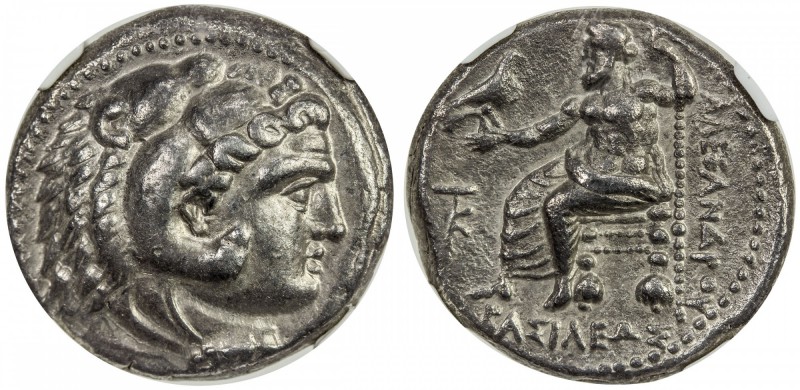 MACEDONIA: Alexander III, the Great, 336-323 BC, AR tetradrachm, lifetime or ear...