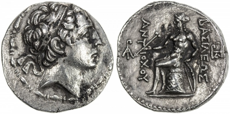 SELEUKID KINGDOM: Antiochos III, the Great, 223-187 BC, AR tetradrachm (16.73g),...