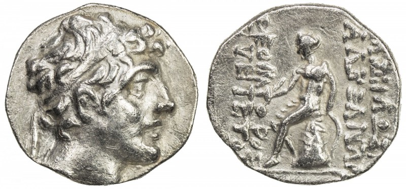 SELEUKID KINGDOM: Alexander I Balas, 150-145 BC, AR drachm (2.98g), ND, S-7035, ...