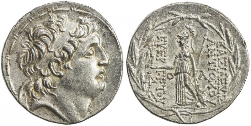 SELEUKID KINGDOM: Antiochos VII Euergetes, 138-129 BC, AR tetradrachm (16.70g), ...