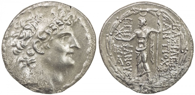 SELEUKID KINGDOM: Antiochos VIII Grypos, 121-96 BC, AR tetradrachm (16.06g), ND,...