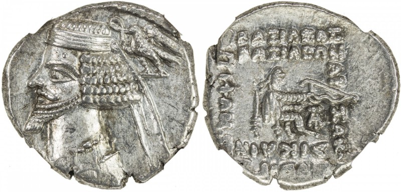 PARTHIAN KINGDOM: Phraates IV, c. 38-2 BC, AR drachm (4.10g), Ekbatana mint, Sel...
