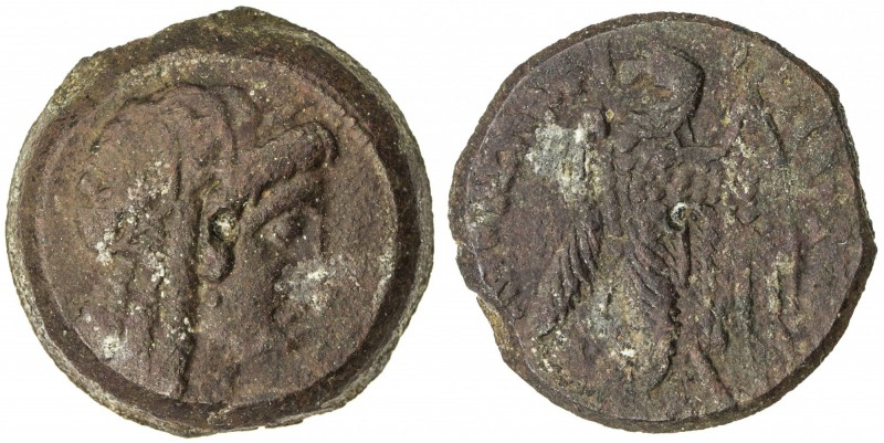PTOLEMAIS: Ptolemy V Epiphanes, 204-180 BC, AE 25 (14.43g), Alexandreia mint, Sv...
