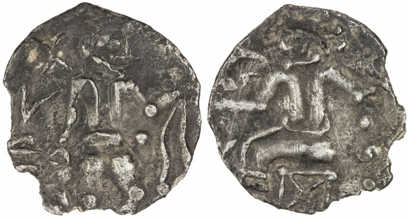 KESH: ca. 1st century BC & AD, AR obol (0.41g), cf. Zeno-34949, Rtveladze (page ...