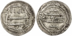 ABBASID: al-Mahdi, 775-785, AR dirham (2.96g), al-Yamama, AH168, A-215.1, citing the governor 'Abd Allah b. Sa'id, without the place name Hajar, and 2...