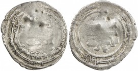 ABBASID: al-Radi, 934-940, AR dirham (3.75g), Arzan, AH329, A-255.1, extremely rare mint, located a short distance north of Hasankeyf; this is the fir...