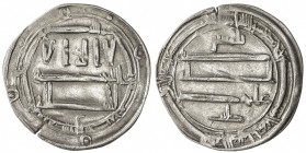 AMIRS OF TILIMSAN (Nefza): Anonymous, 796-814, AR dirham (2.55g), Tilimsan, AH180, A-T434, E-—, inscribed tayyib ( "good ") below the reverse (reporte...