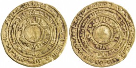 FATIMID: al-Mu'izz, 953-975, AV dinar (3.88g), Misr, AH358, A-697, year of Fatimid conquest of Egypt, Fine, R. 

Estimate: USD 200-240