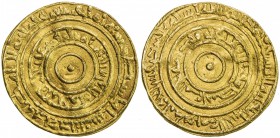 FATIMID: al-'Aziz, 975-996, AV dinar (4.18g), Filastin, AH378, A-703, Nicol-679, VF.

Estimate: USD 600-800