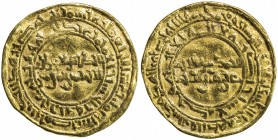 FATIMID: al-Zahir, 1021-1036, AV dinar (4.15g), Misr, AH418, A-714.1, Nicol-1520, Fine.

Estimate: USD 180-240