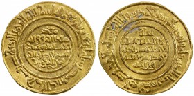 FATIMID: al-Mustansir, 1036-1094, AV dinar (4.25g), Misr, AH440, A-719.2, Nicol-2121, EF.

Estimate: USD 300-350