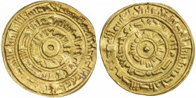 FATIMID: al-Mustansir, 1036-1094, AV dinar (3.31g), Dimashq, AH441, A-719A, VF-EF, R. 

Estimate: USD 600-700