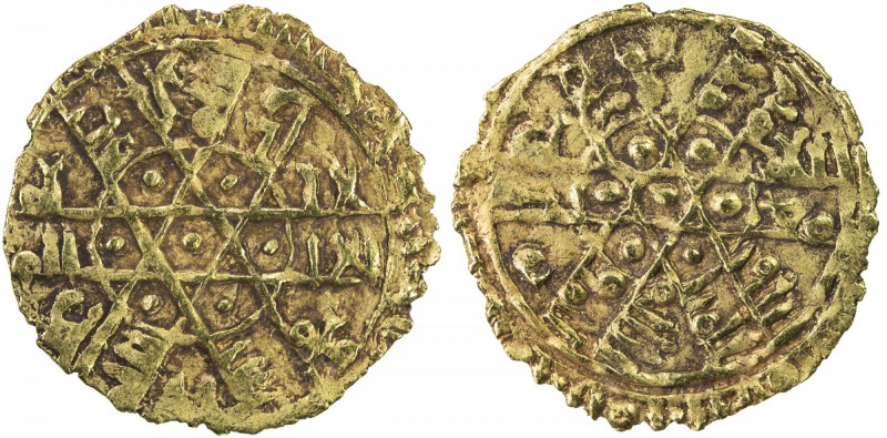 FATIMID: al-Mustansir, 1036-1094, AV ¼ dinar (0.92g) (Siqilliya), ND, A-722, ste...